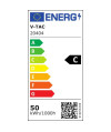 Projektor LED V-TAC 50W SAMSUNG CHIP Czarny 137Lm/W EVOLUTION VT-52 4000K 6850lm 5 Lat Gwarancji