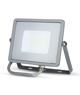 Projektor LED V-TAC 30W SAMSUNG CHIP Szary VT-30 6400K 2400lm 5 Lat Gwarancji