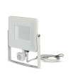 Projektor LED V-TAC 50W SAMSUNG CHIP Czujnik Ruchu Funkcja Cut-OFF Biały VT-50-S 6400K 4000lm 5 Lat Gwarancji