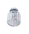 Plafon, Punktowa Oprawa Sufitowa SREBRNA z kryształkami Glamour okrągły Ok. 18cm 11609