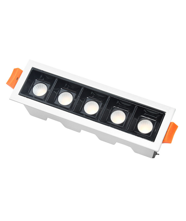 Lampa liniowa Led podtynkowa 10W 3000K biała JDL-5T