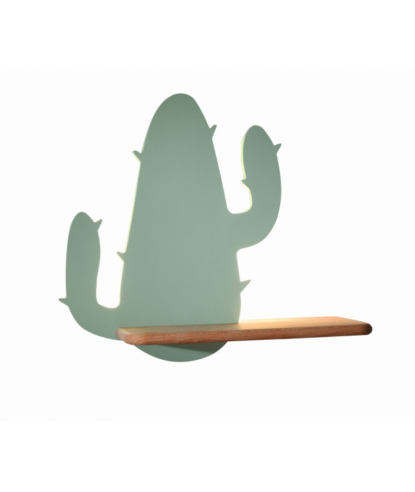 Cactus 2 lampa kinkiet 4w led 4000k iq kids zielony