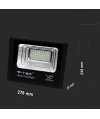 Projektor LED Solarny V-TAC 20W IP65 VT-60W 6000K 1650lm 2 Lata Gwarancji