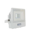 Projektor LED V-TAC 10W SAMSUNG CHIP Czujnik Ruchu Biały Z MUFĄ VT-118S 3000K 735lm 5 Lat Gwarancji