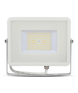 Projektor LED V-TAC 50W SAMSUNG CHIP SLIM Biały VT-56 4000K 5750lm 5 Lat Gwarancji