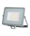 Projektor LED V-TAC 50W SAMSUNG CHIP SLIM Szary VT-56 6500K 5750lm 5 Lat Gwarancji