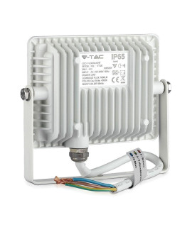 Projektor LED V-TAC 20W SAMSUNG CHIP Biały VT-20 6400K 1600lm 5 Lat Gwarancji