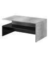 Stolik kawowy BAROS beton jasny / czarny