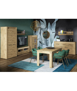 Stół rozkładany ARTAS AR14 140/180 dąb artisan