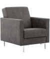 Fotel SOLVO A manila dark grey chrom