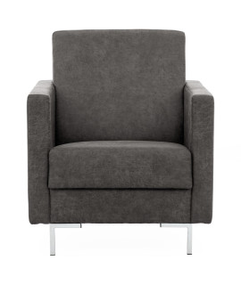 Fotel SOLVO A manila dark grey chrom