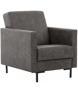 Fotel SOLVO A manila dark grey czarny