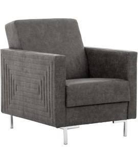 Fotel SOLVO B manila dark grey chrom