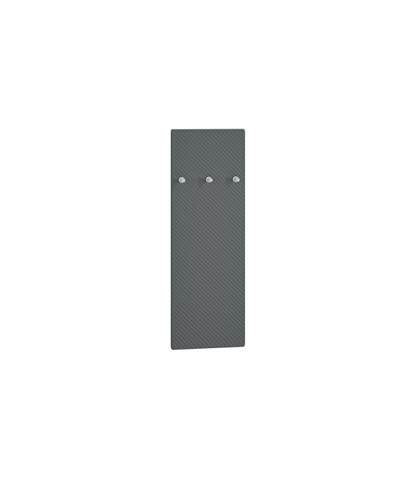 Wieszak tapicerowany HAGA HG07 antracyt