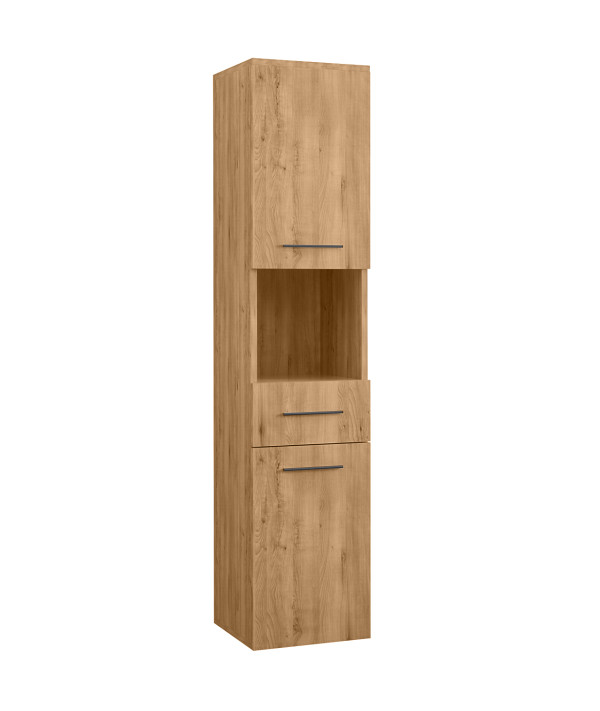 Szafka łazienkowa wysoka LUPO / TIPO LP1 dąb artisan laminat