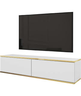 Szafka RTV ORO 135 biały