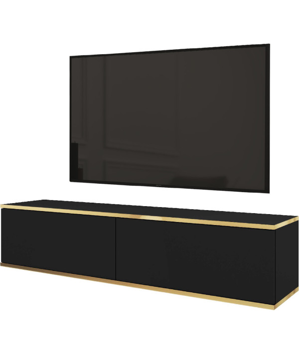 Szafka RTV ORO 135 czarny Szafka RTV ORO 135 czarny