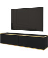 Szafka RTV ORO 135 czarny