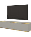 Szafka RTV ORO 135 szary