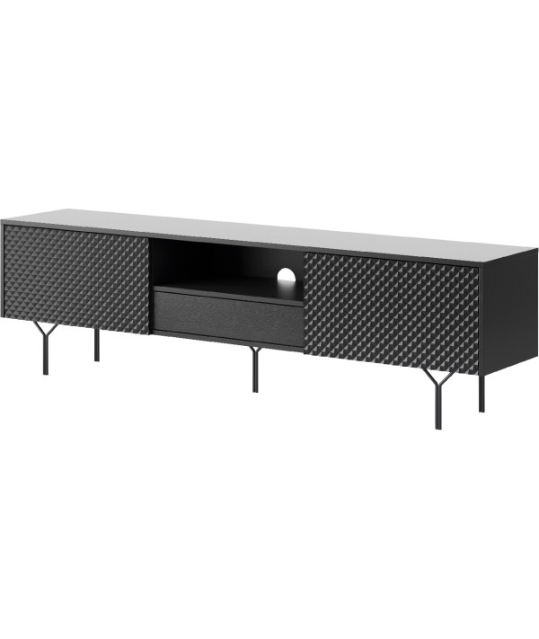 Szafka RTV RAVEN 01 czarny grafit Szafka RTV RAVEN 01 czarny grafit