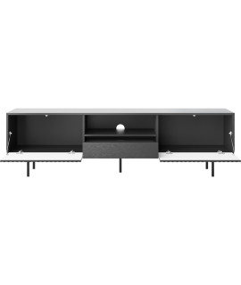 Szafka RTV RAVEN 01 czarny grafit