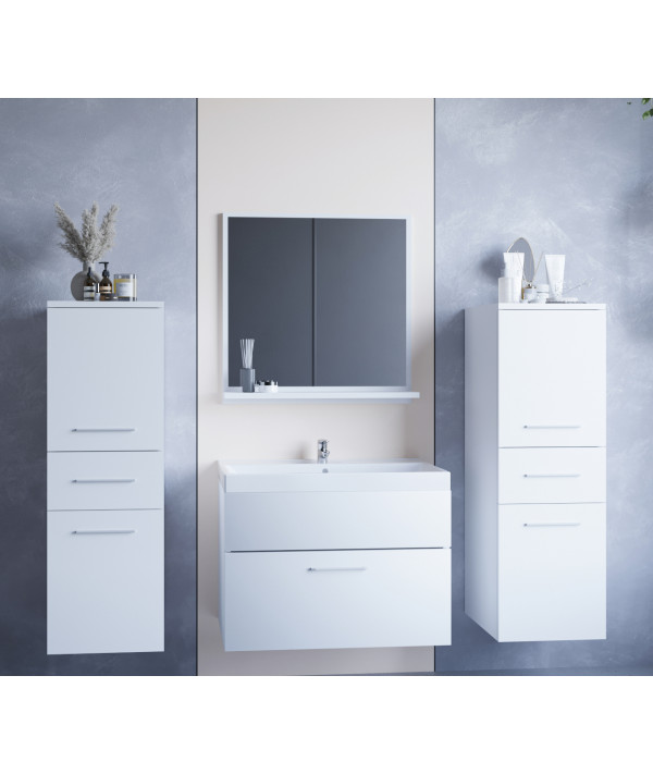 Łazienka LUPO MINI biały laminat Łazienka LUPO MINI biały laminat
