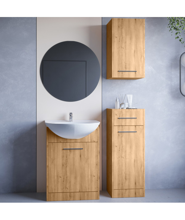 Łazienka NEPPA dąb artisan laminat Łazienka NEPPA dąb artisan laminat