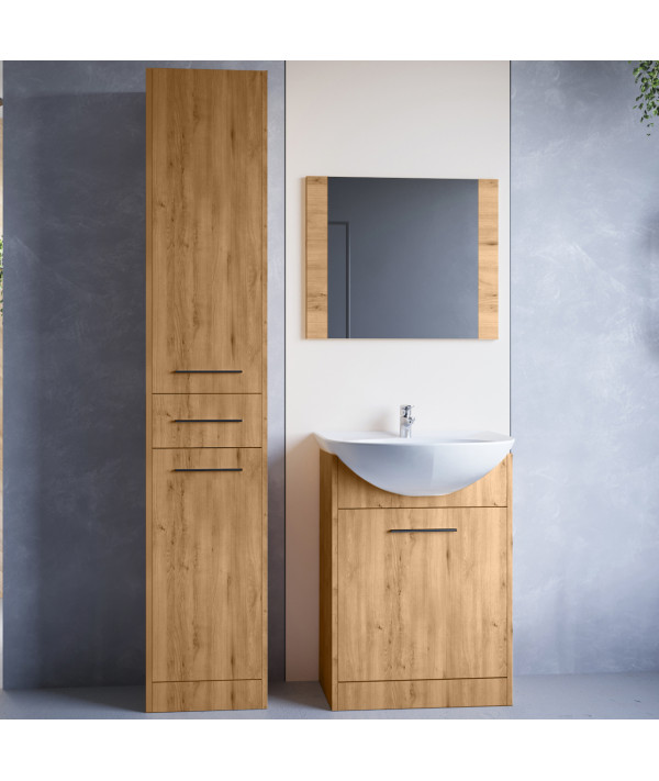 Łazienka NICO LONG dąb artisan laminat Łazienka NICO LONG dąb artisan laminat