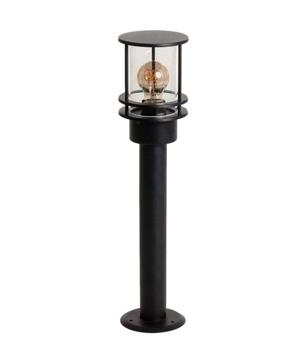 Lampa Ogrodowa Zewnętrzna Słupek LED IP44 55cm ze Stali Nierdzewnej Lorenzo E27