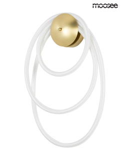 MOOSEE lampa ścienna SERPIENTE złota