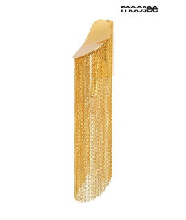 MOOSEE lampa ścienna LAMBADA łańcuszki złota
