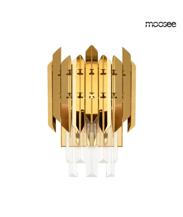 MOOSEE lampa ścienna MAJESTIC złota