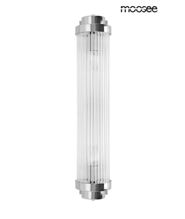 MOOSEE lampa ścienna COLUMN 60 srebrna