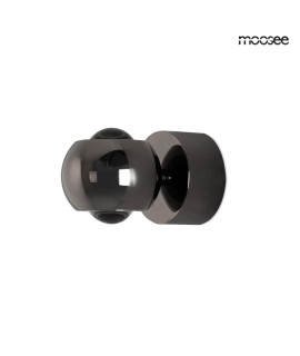 MOOSEE lampa ścienna EOS czarny chrom