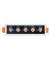 Lampa liniowa Led podtynkowa 10W 3000K biała JDL-5T