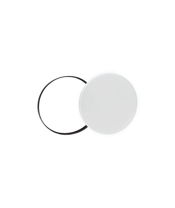 Nymphea Black &Amp White Rings 18W Ww 230V 115St Ip54 Fi250X52 Biały/Czarny Okrągła Spectrum LED