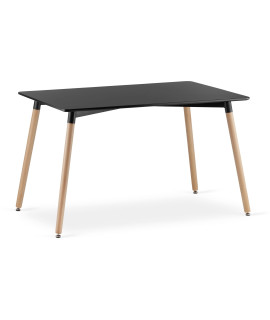 Stół ADRIA 120cm x 80cm - czarny
