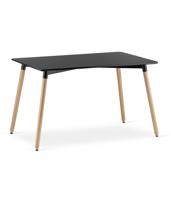 Stół ADRIA 120cm x 80cm - czarny