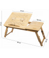 Stolik pod laptopa bambus M x 12
