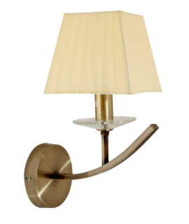 VALENCIA LAMPA KINKIET 1X40W E14 PATYNA 15X36