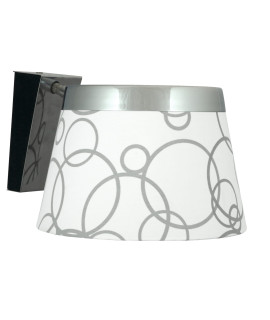 IMPRESJA LAMPA KINKIET 1*60W E27 BIAŁY CHROM