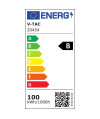 Projektor LED V-TAC 100W G8 Czarny 185Lm/W EVOLUTION VT-100185 6400K 15750lm 5 Lat Gwarancji