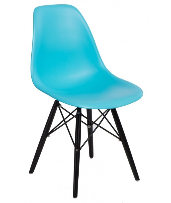 Krzesło P016W PP ocean blue/black