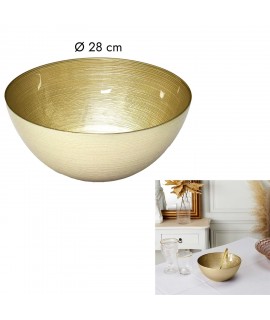 Miska Dore 28cm złota