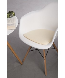 Poduszka na krzesło Arm Chair ecru