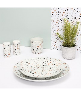 Zestaw Pieprz/Sól Terazzo Lastryko 20 cm