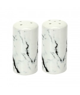 Zestaw solniczka i pieprzniczka Marble